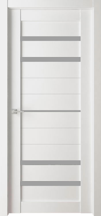 Фото Межкомнатная дверь Легенда Велюкс 3 Айс светлый Айс светлый Стекло Сатинато